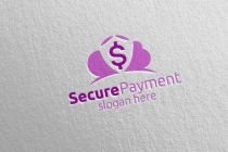 Cloud Online Secure Payment Logo Design Screenshot 2
