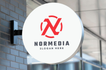 Nor Media Letter N Logo Screenshot 2