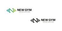 N Letter New Gym Logo Screenshot 2