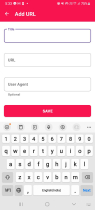 URL Player - Android App Template Screenshot 3